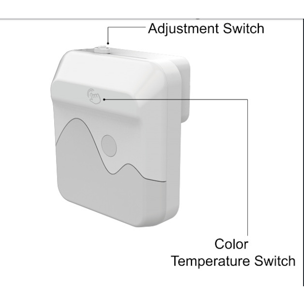 Smart Home Sensor Toiletlys Sengelampe LED Natlys