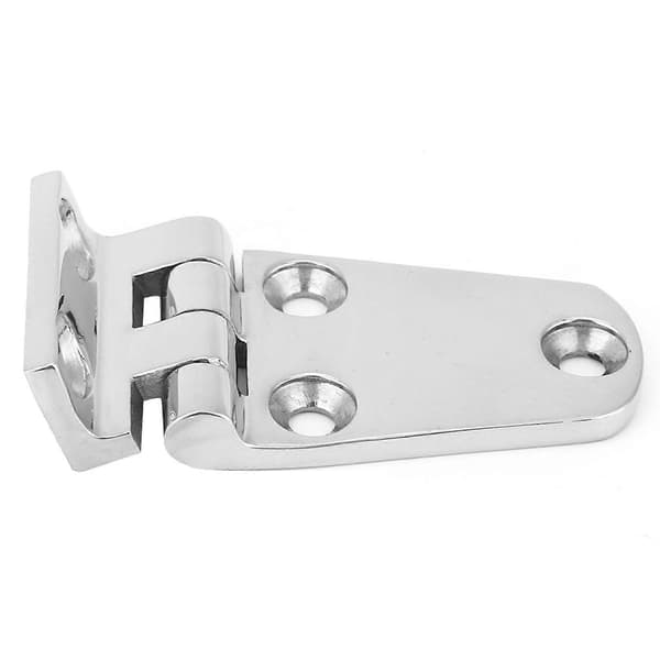 Fortykket rustfrit stål 316 hængsel hardware tilbehør til hjemmeskabsinstallation 70 x 37 mm