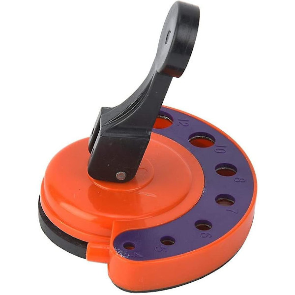 4-12mm Justerbart Huldiameter Sav Klinge Guide Glas Bor Bit Guide Glas Keramiske Fliser Hul Åbning Locator Til Boring Glas, Keramiske Fliser, Marmor.