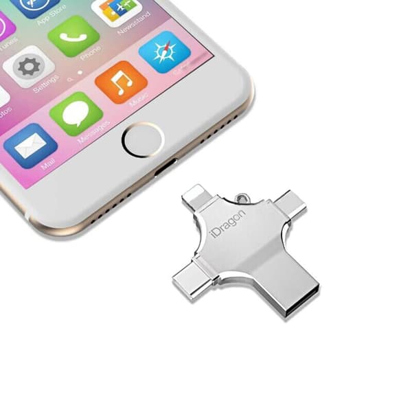 Fire-i-en multifunktionel mobiltelefon USB-flashdrev (32 GB)