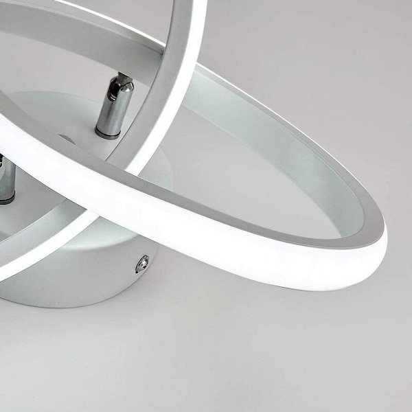 Hvid kløver hvidt lys LED enkel moderne gang korridor soveværelse stue personlighed kreativ loftslampe, til liv