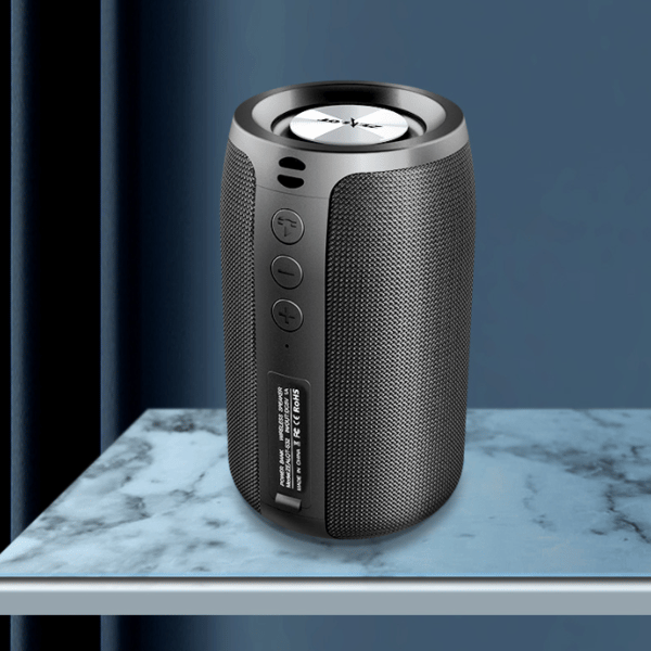 Langaton Bluetooth-kaiutin, ulkokäyttöön sopiva pieni subwoofer-kaiutin (musta)