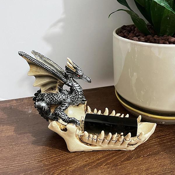 Miniatyrfigur Realistisk Prydnads Dekorera Modern Minimalistisk Hartsdrakfigur Prydnad Hushållsartiklar