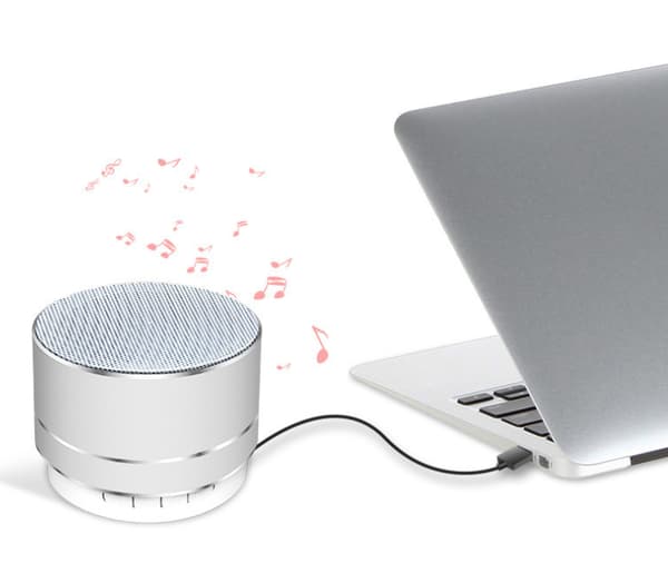 Trådlös Bluetooth-högtalare, minihögtalare (blå),