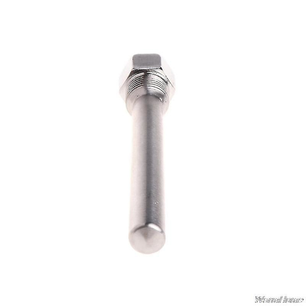 Rustfrit stål termorør 1/2\" Npt gevind 130mm lang til temperatursensorer J22 21 dråbe