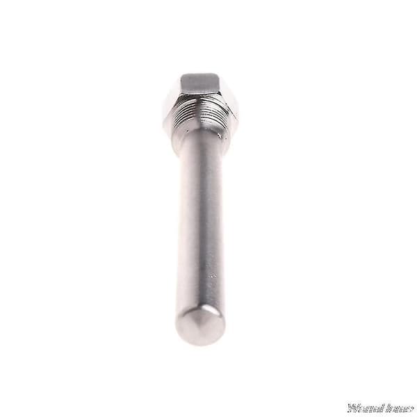 Rustfritt stål termometerhylse 1/2\" Npt gjenger 130mm lang for temperatursensorer J22 21 dråpe