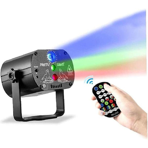 Uv Led Projektor Festlys Usb Lampe Rgb Dj Projektor Disco Lys Fjernkontroll Belysning For Lumiere Scene Hage Stue