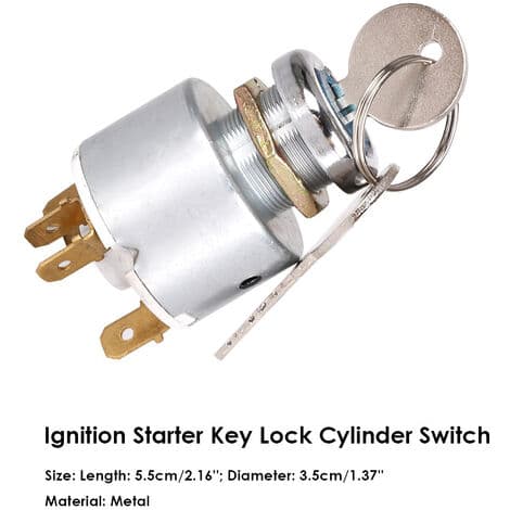 Tenningskontrollbryter, 12V Universal Motorstartbryter
