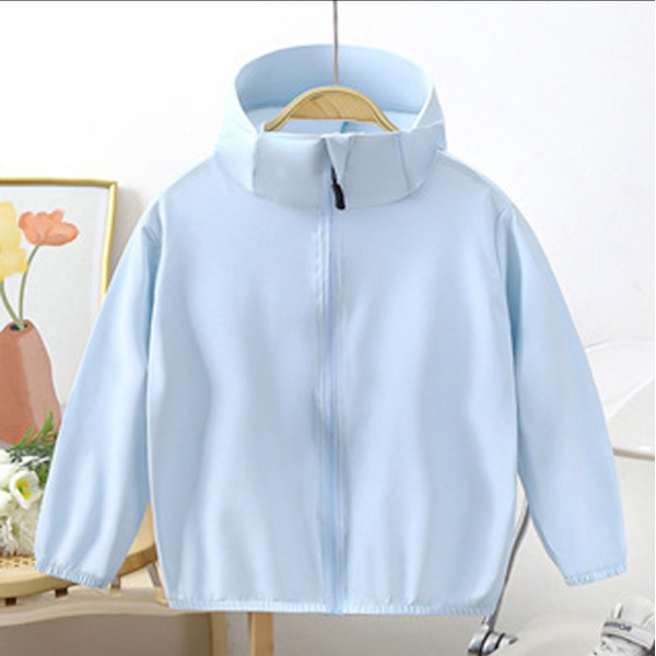 UPF50+ solskyddskläder för barn Blue 140cm