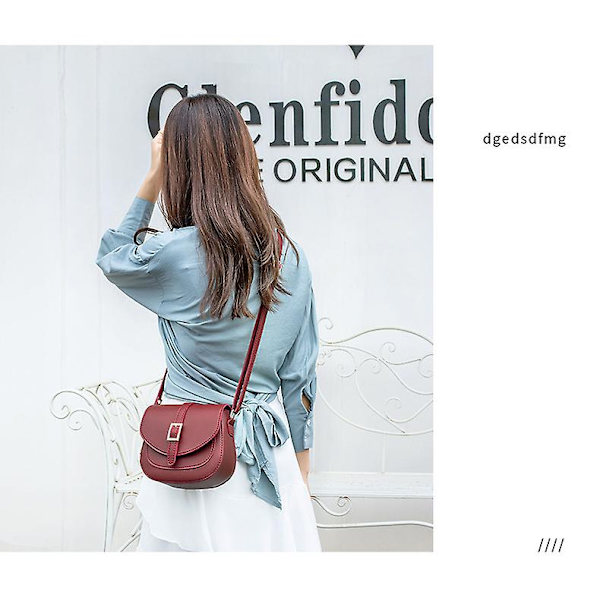 Liten aftonväska för kvinnor, crossbodyväska, kedjeväska, axelväska, röd clutch, svart handväska, formell väska A916-667 Red
