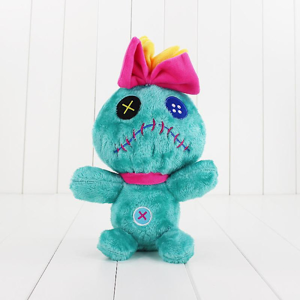 30cm Lilo och Stitch Plyschleksak Grön Scrump Mjuk Fylld Docka för Barn