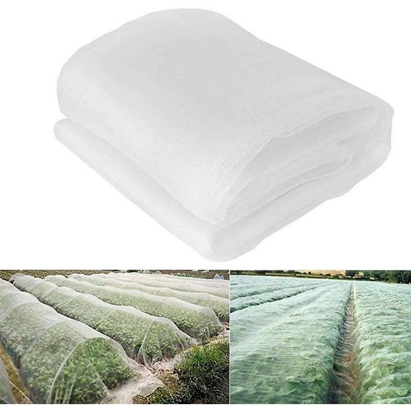 Finmasket Insektnett For Hage, Drivhus, Planter, Frukt, Blomster, Avlinger