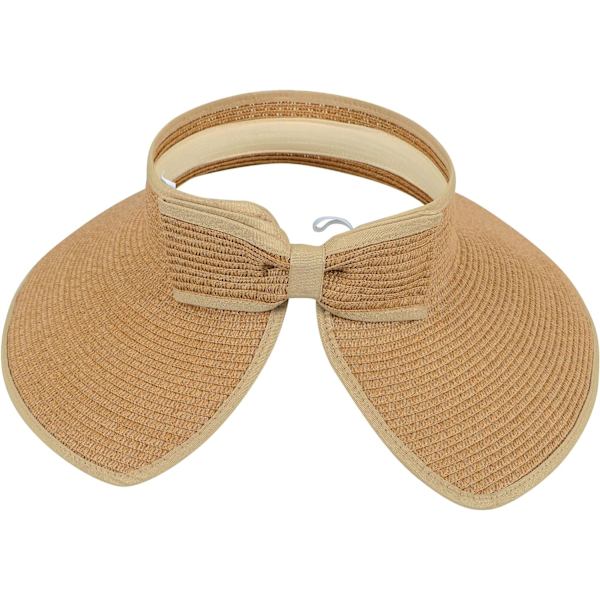 Dam UPF 50+ Bred Brätte Halm Solhatt