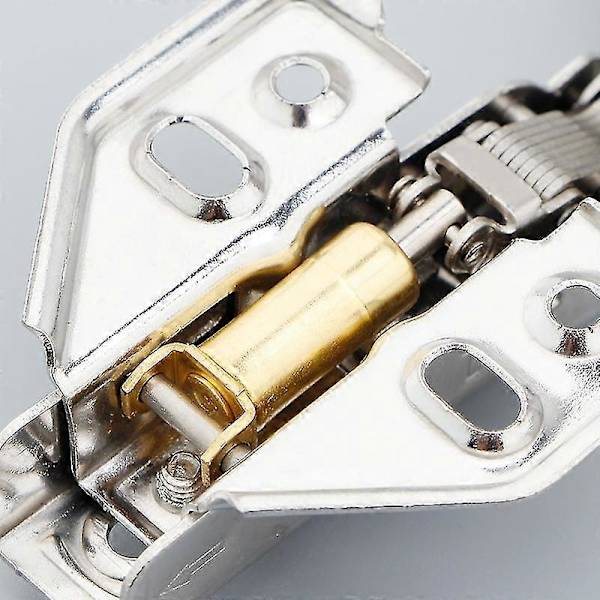 4 stk. rustfrit stål dør hydraulisk hængsel støddæmper buffer til skab køkken blød lukning møbel hardware
