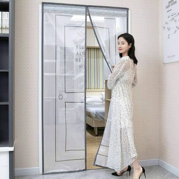 Myggenete med automatisk lukning - 110x220cm (43x87 tommer)