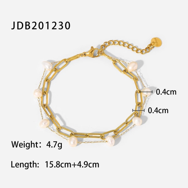 Armband Pearl Daily Outfit Metallic Element B1483