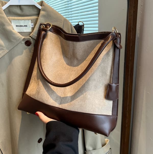 Stor kapacitet väska Tide axelväska Messenger Bag