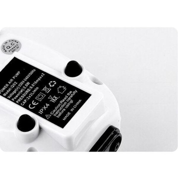 Vattenbehållare luftpump, luftningsapparat, syrepump, akvariumsyrepump