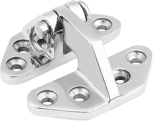 Marine Hardware Marine Hængsler Kraftig Marine Grade Rustfrit Stål (Sølv)