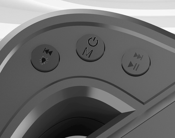 Bluetooth-højttaler, lille skrivebordslyd, trådløs farverig RGB-belysning (den sorte),