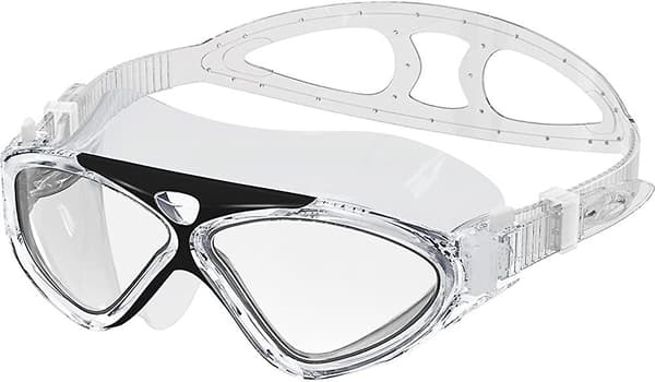 Simmask - Bredsynfält Simmask & Simglas Anti-Dimma Vattentät Black