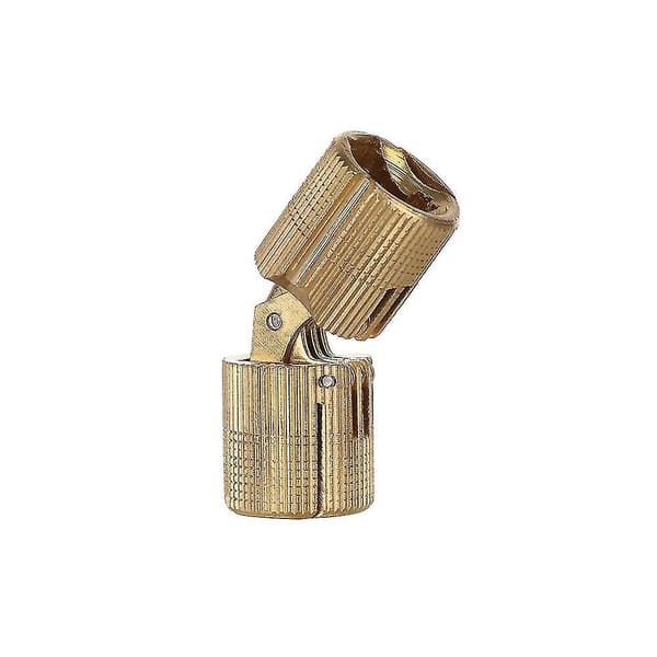 8 mm möbelgångjärn i kopparmässing