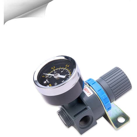 G1/4\" Trykkmåler, AR2000 Trykkmåler 0,05~0,85 mPa, Pneumatisk Trykkregulator, Lufttrykkregulator, for Luft