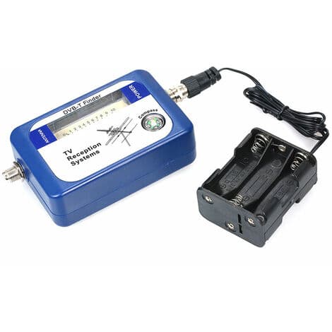 DVB-T antenne-TV-mottaker med kompass 95DTL bok uten batteri