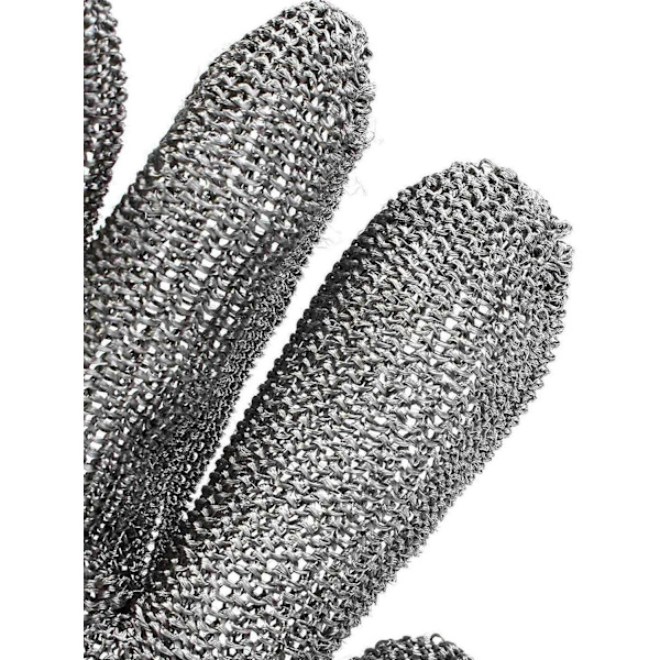 Anti-Skære Handske, Havehandsker, Rustfrit Stål Mesh,