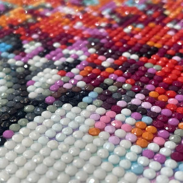 5D Diamantmaling Full Runde Bor Kits Limt Kunsthåndverk