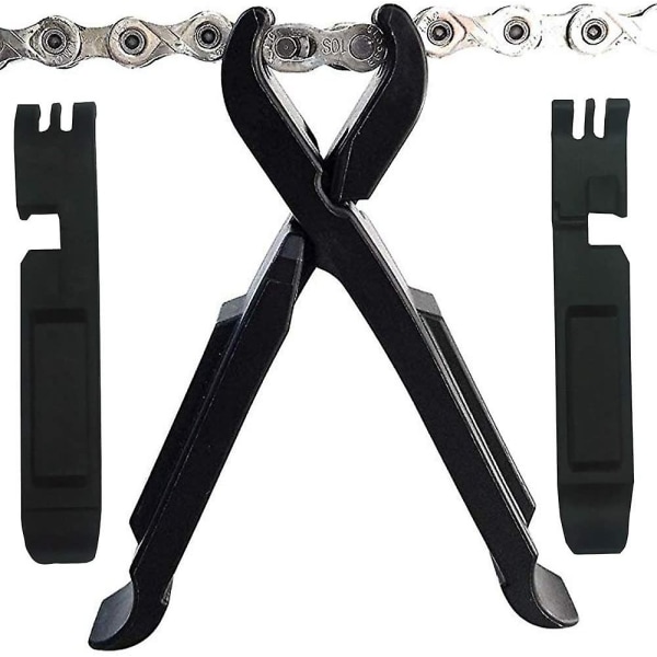 4 Pcs Bike Tire Lever Can Be Used As Link Chain Pliers, Premium Hardened Plastic Lever To Repair Bike Tube