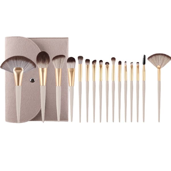 Sæt med 16 makeupbørster zz151-300,