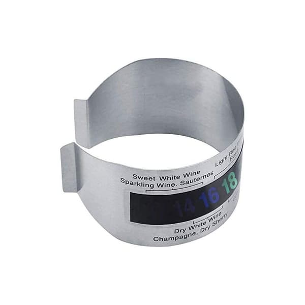 Termometer Vin Rød Vin Temperatur Sensor Rustfrit Stål Digital LCD Termometer til Øl Vin Hjemmebrygning Champagne