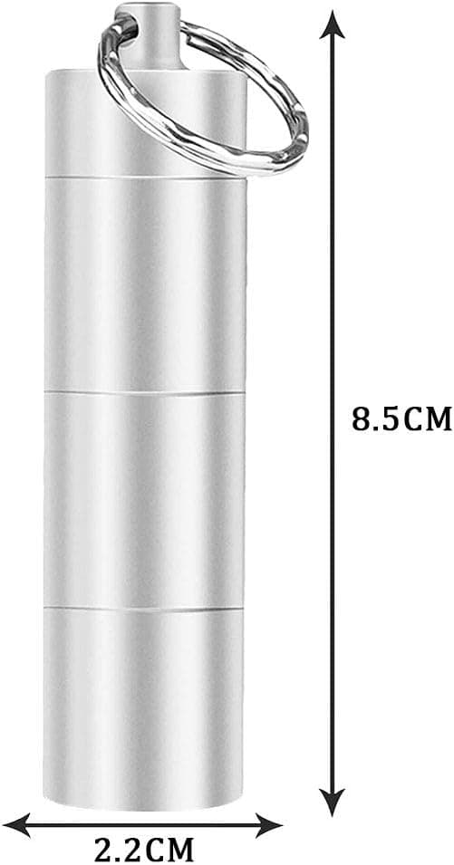 2 stycken utomhusförvaring i förseglad vattentät aluminiumlegering