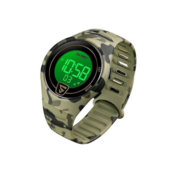 Analog digital fitness PU-band sportarmbandsklocka för män 8971gcbk