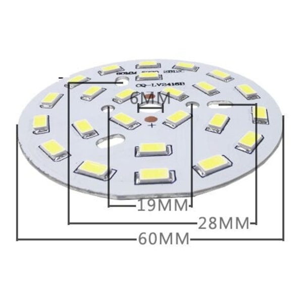 10 st, Högspänningsljusplatta, linjärt ljusplatta, drivfri LED-ljusplatta, glödlampa linjärt ljusplatta, drivfri ljuskälla