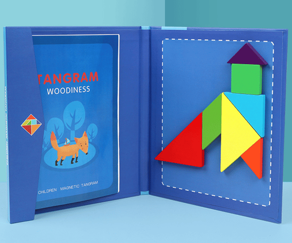 Tangram-puslespil,