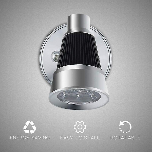 12v LED RV-læselampe, 3w RV-læselampe RV-spotlight væglampe til RV indendørs