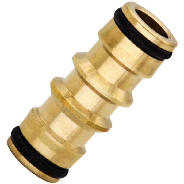 Pakke Messing Have Slange Kobling til Have Slange Hane, Dobbelt Messing Han Kobling