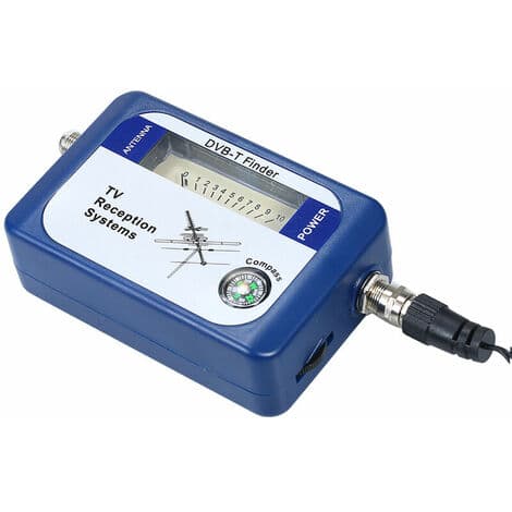 DVB-T antenne-TV-mottaker med kompass 95DTL bok uten batteri