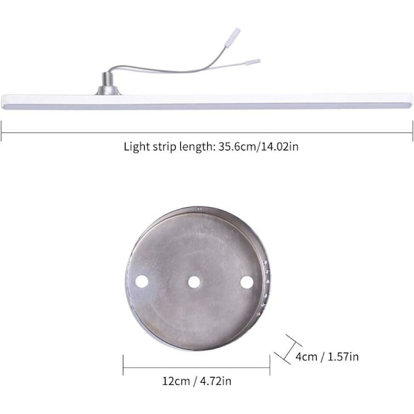 Två raka taklampor silver-LED12W varmvit ljuslist lampa kontor taklampa modern minimalistisk vardagsrum