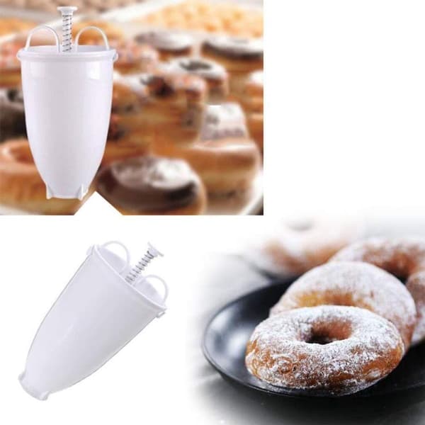 1 plastdonutsform DIY maskinverktyg mögel kök donut