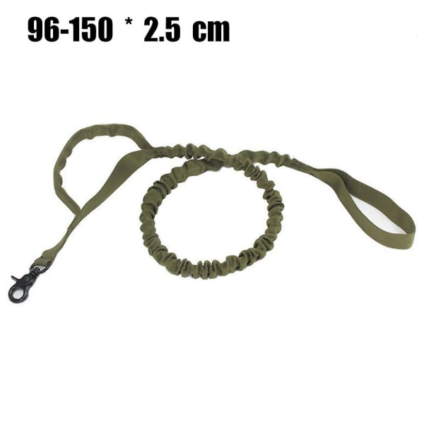 Taktiskt militärt hundkoppel, elastiska linor med snabbkoppling