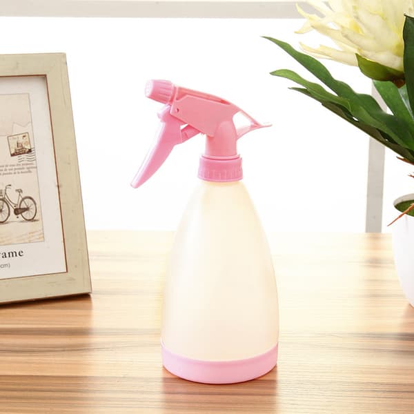 Vattningssprutor 3-pack Handtryck Desinficerande Vattningssprutor (A4 Rosa + A4 Blå + A4 Beige 500ml),