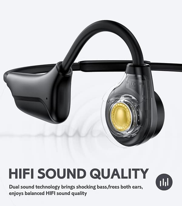 1 st Benledningshörlurar, Stereo Bluetooth Trådlösa