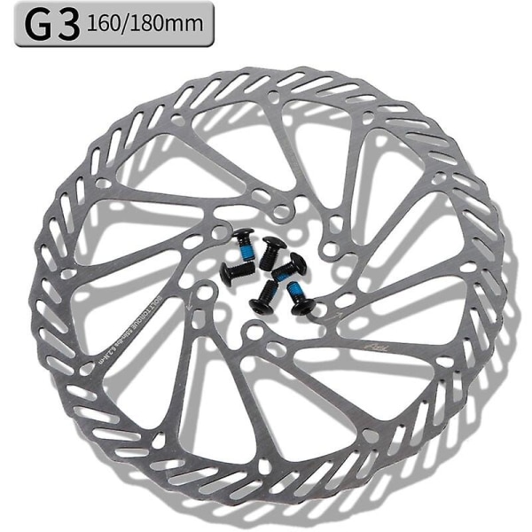 160 mm Mtb skivebremse rotor med 6 bolte 6 bolte Mtb skiverotor - G3 160 mm