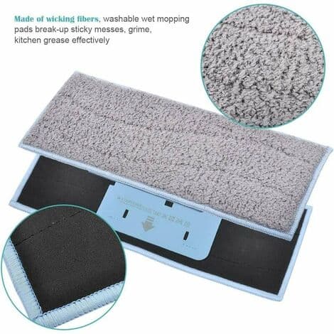 Sett med 4 gjenbrukbare vaskbare mopper til Braava Jet M6134