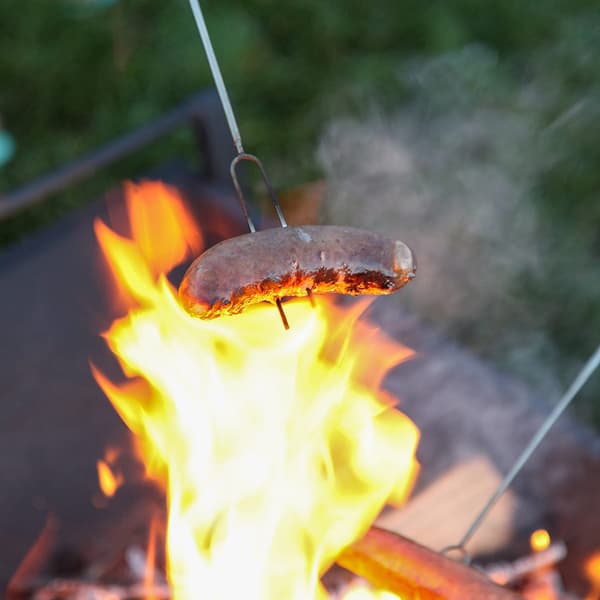 Marshmallowspett 5-pack - Eldstadssmores-spett - Campingtillbehör för korv