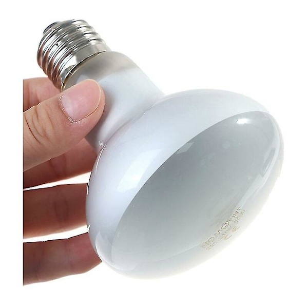 UVA+UVB Reptil Lampe Pære Skildpadde Solbadning Pærer UV Varmelampe Padderøgler Firben Temperaturregulator - 60W