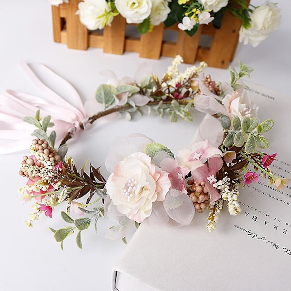 Garland Brudesløjfe Vintage Bohemian Rejseferie Simuleringskrans 58429
